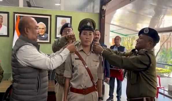 Football star Bala appointed as Inspector, Manipur Police