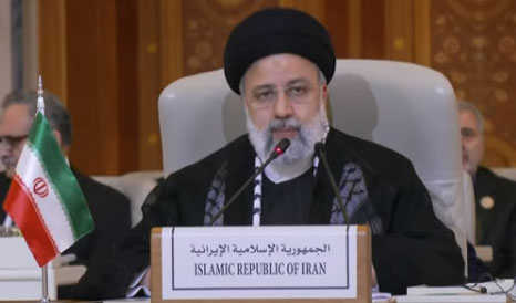 Iranian President calls on Muslim countries to arm Palestinians