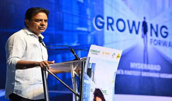 KTR unveils vision for Hyderabad's future at real estate summit