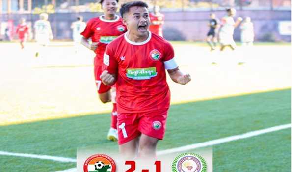 Shillong Lajong FC beat TRAU FC 2-1 in I-League