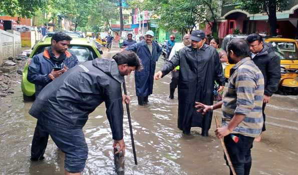 Chennai floats, pounded by heavy rains