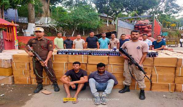 Assam police seize 40,000 Phensedyl bottles