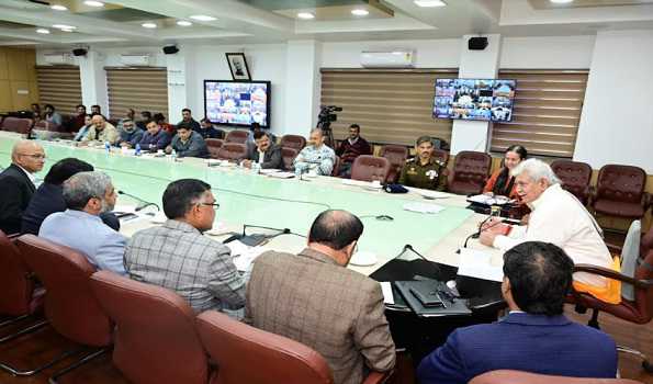 'Resolve grievances in time-bound manner : J&K LG