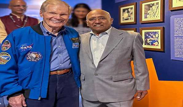 NASA Administrator visits ISRO HQ