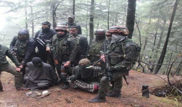 J&K: Security forces bust LeT terror module, arrest two associates in Handwara