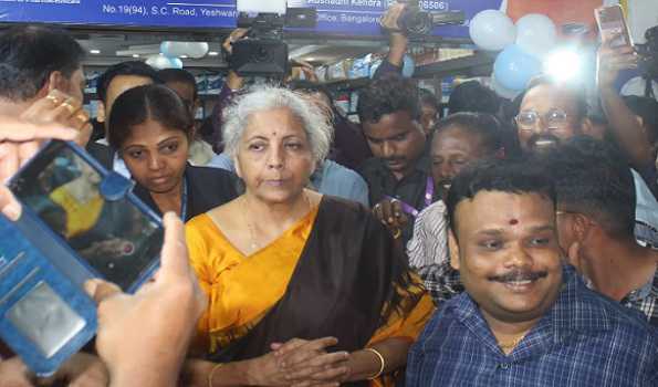 Drought relief: Nothing pending from Centre to Karnataka, says Sitharaman