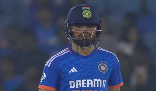 Aus win toss, India 107/3 in 13 overs
