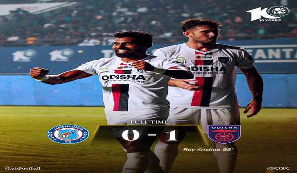 Odisha FC edge past Jamshedpur FC 1-0 in ISL
