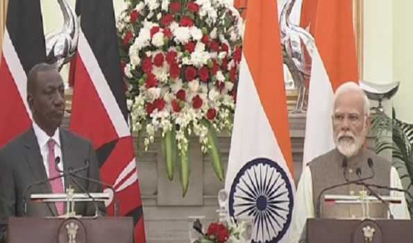 PM Modi holds talks with Kenyan President Ruto