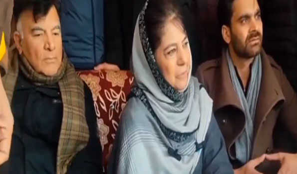 Mehbooba emphasises on unity being the only safeguard in face of the 
