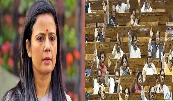 TMC MP Mahua Moitra expelled  from LS over Cash for Query allegation