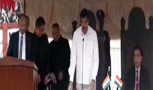Two-tier Mizoram Ministry headed by Lalduhoma sworn in