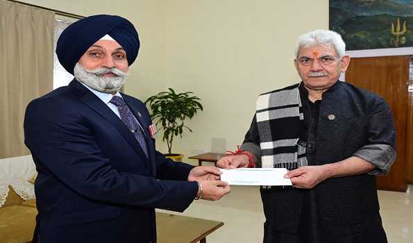 It is our collective responsibility to look after families of Martyrs: LG Sinha