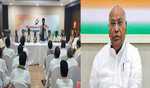 Telangana CLP authorises AICC President Mallikarjun Kharge to name next CM Telangana CLP authorises AICC President Mallikarjun Kharge to name next CM
