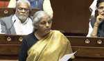 All sectors doing well, Made-in-India products in supermarkets: Sitharaman in RS All sectors doing well, Made-in-India products in supermarkets: Sitharaman in RS