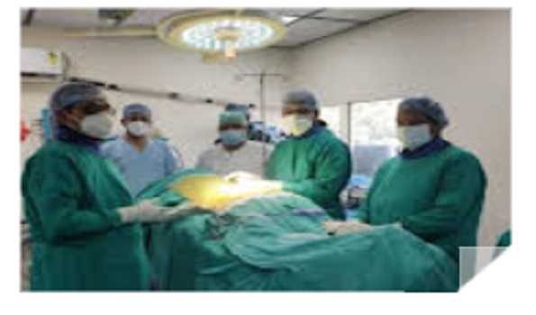 The team of the Orthopedic Surgery Department of Medical College Hamirpur performed rare and complex surgery