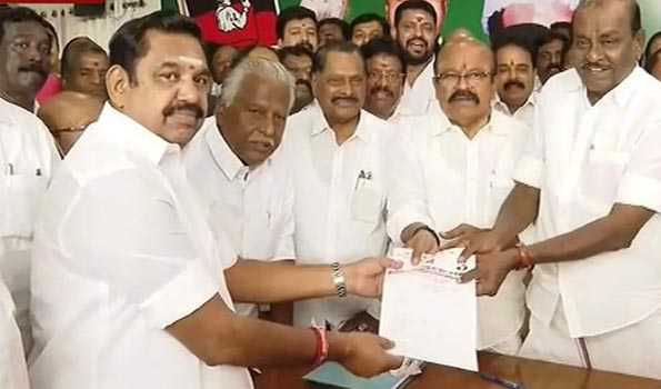 AIADMK leadership row : EPS files nomination for GS polls, OPS moves HC