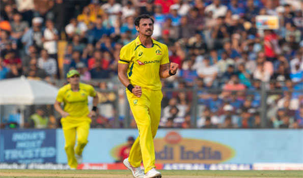 Starc rattles India with his 9th fiver-fer as Aus need 118 to level ODI series