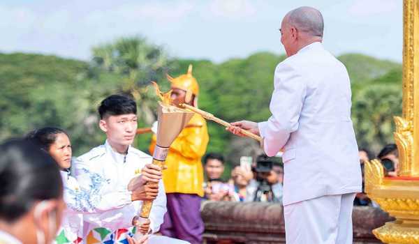 Torch relay begins for 2023 SEA Games in Cambodia