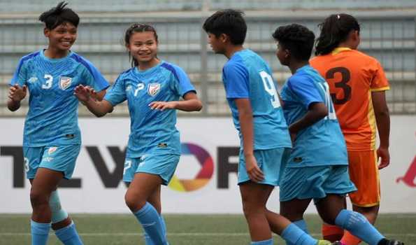 Shilji scores five in India's five-star performance against Bhutan