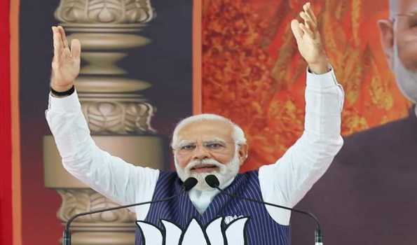 Cong advocating separation of Karnataka from India: PM Modi