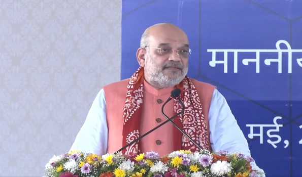 Shah lays foundation stone for second Cargo Gate of Land Port Authority of India