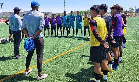 India U-17s look to end Spain camp on a high against Atletico de Madrid U-18