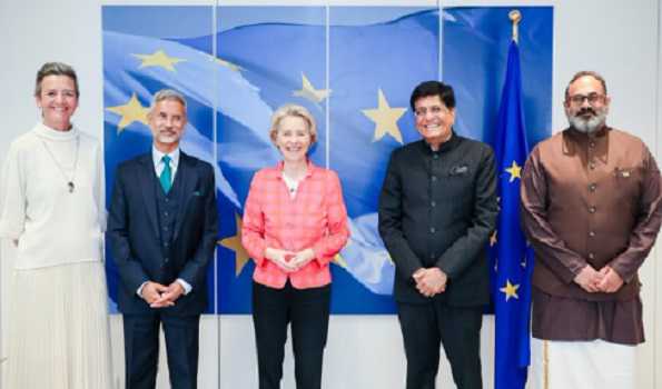 Indian ministerial team meets EU Commission President, Belgium PM