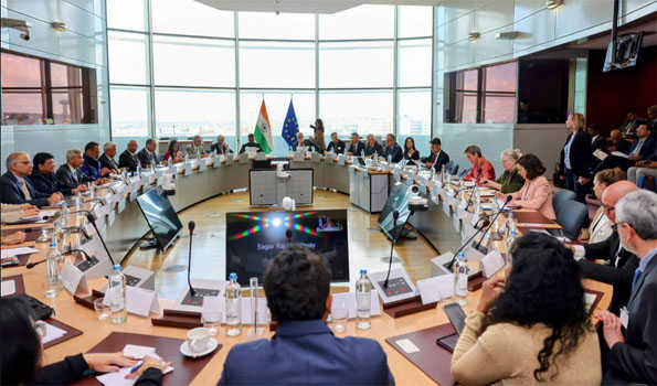 Indian ministerial team holds digital & clean energy stakeholder event in Brussels