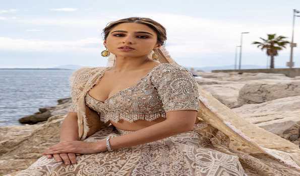 Sara Ali Khan attends inauguration of India pavilion at Cannes