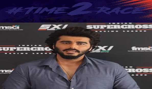 Bollywood actor Arjun Kapoor launches Supercross Racing League