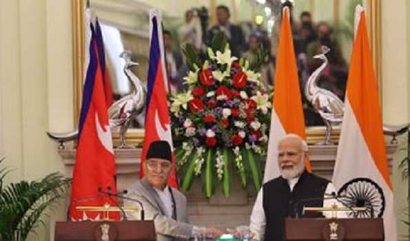 India, Nepal ink seven agreements; PMs Modi, Prachanda hold talks, launch six cross-border projects