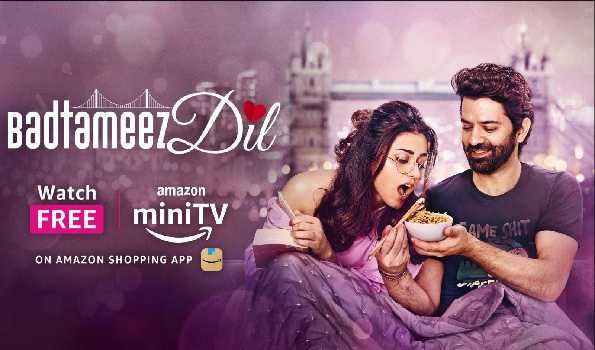 Amazon miniTV announces ‘Badtameez Dil’ featuring Barun Sobti-Ridhi Dogra