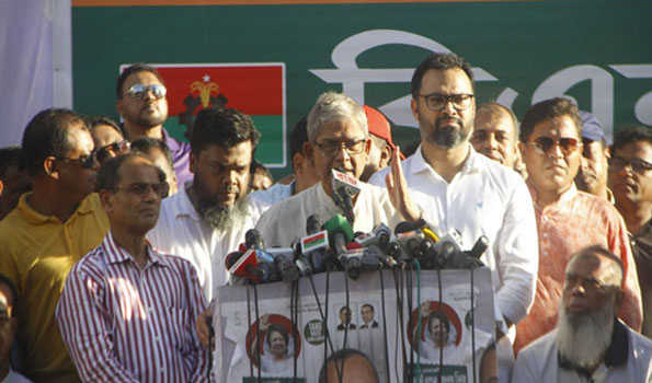 Now there is only one step - Sheikh Hasina's resignation: Mirza Fakhrul