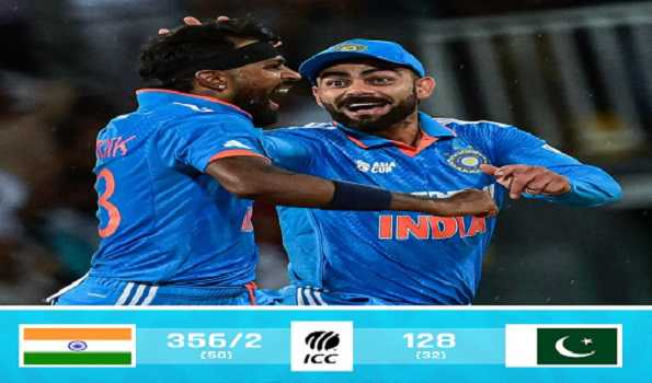 After Virat and Rahul's sparkling tons, Kuldeep seals it for India against Pak
