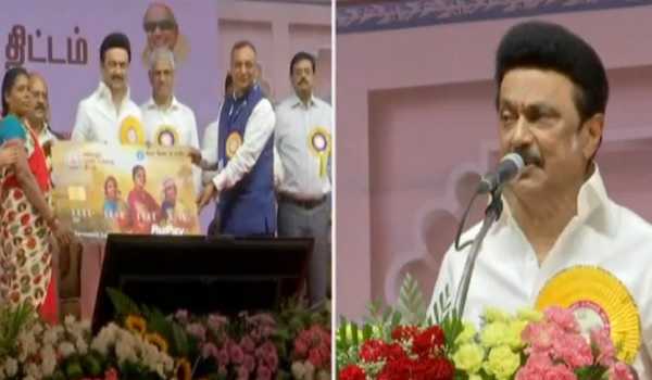 Stalin launches India's first Rs 1,000 per month scheme for woman heads of families