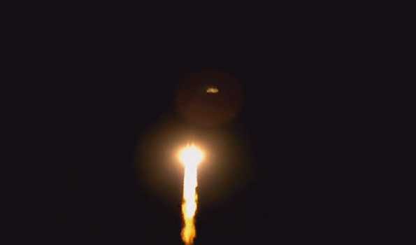 Soyuz MS-24 rocket, carrying two Russians, one US citizen, enters into low-Earth orbit