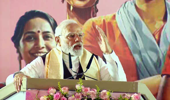 Nari Shakti Vandan Act got passed due to women power: Modi