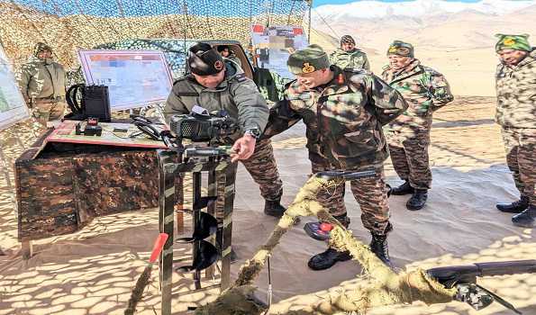 Northern Army commander visits forward posts in Siachen, reviews operational preparedness