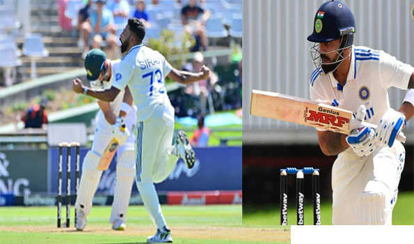 India take 56 runs lead at Tea after skittling SA for 55