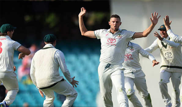 Third test: Hazlewood