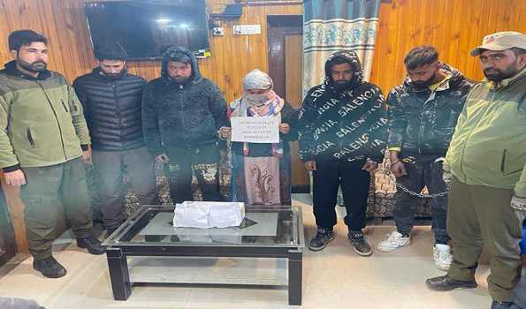 Wanted woman drug smuggler booked under PIT NDPS Act in Kashmir : Police