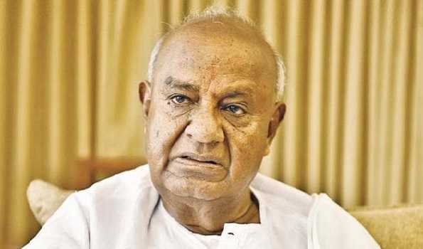 LS polls: Deve Gowda vows to end Cong era in Karnataka
