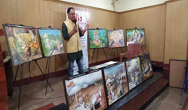 Unveiling The Mahabharat series through art