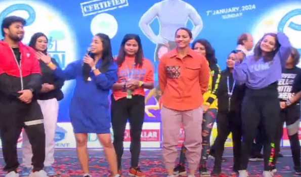 Geeta Phogat Inaugurates 5th Edition of Ekal Run