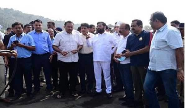 Shinde participates in cleanliness drive