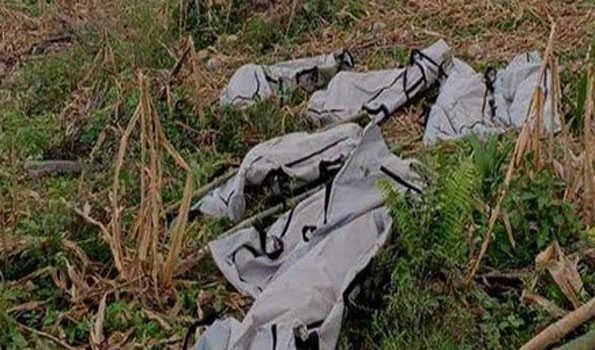 7 bodies found in shallow grave in southern Philippines