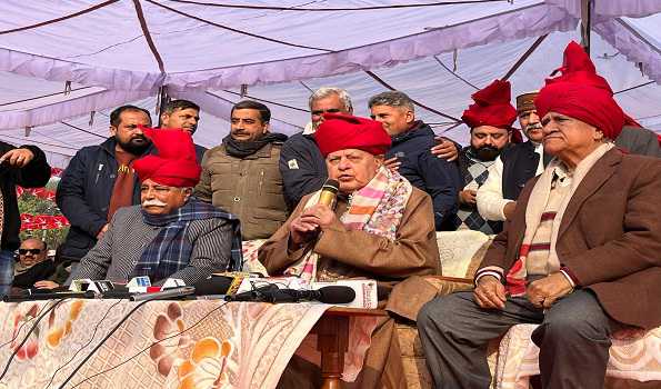 NC revitalised democratic process in 96 when no one was ready to participate in elections: Farooq