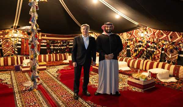 Blinken meets with Saudi Crown Prince to discuss Gaza crisis