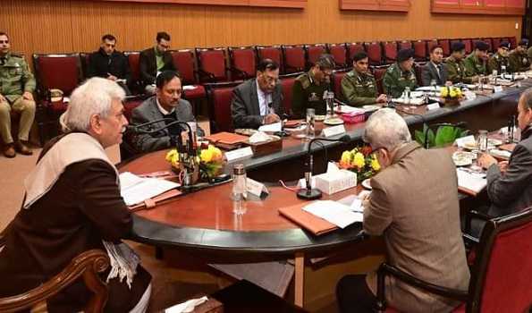 Need strategy to crackdown drug smugglers, cross-border smuggling: LG Sinha
